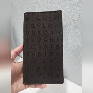 BVLGARI Brown Long Wallet